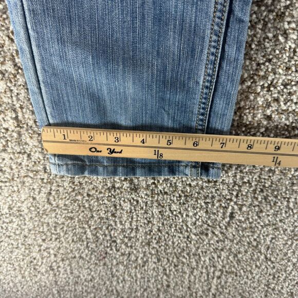 Vintage Levis Jeans Mens 31x32 Blue Denim Pants 511 Skinny Light Wash Y2K Adult - Picture 5 of 10